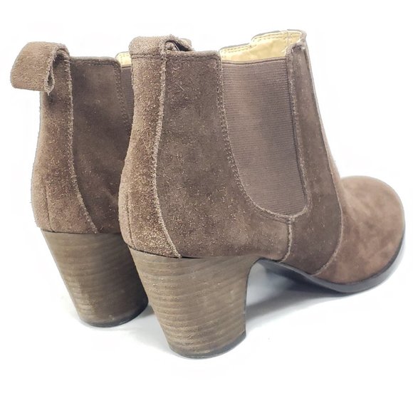 Nine West Ivree Booties Women's Sz 9.5M Brown - Picture 6 of 7